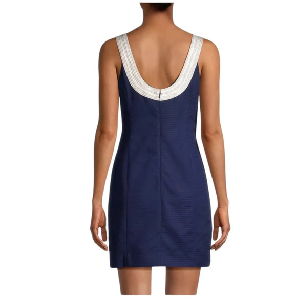 Lilly Pulitzer Valli Shift True Navy Dress New with Tag W-587 Sz 0 - Picture 6 of 15